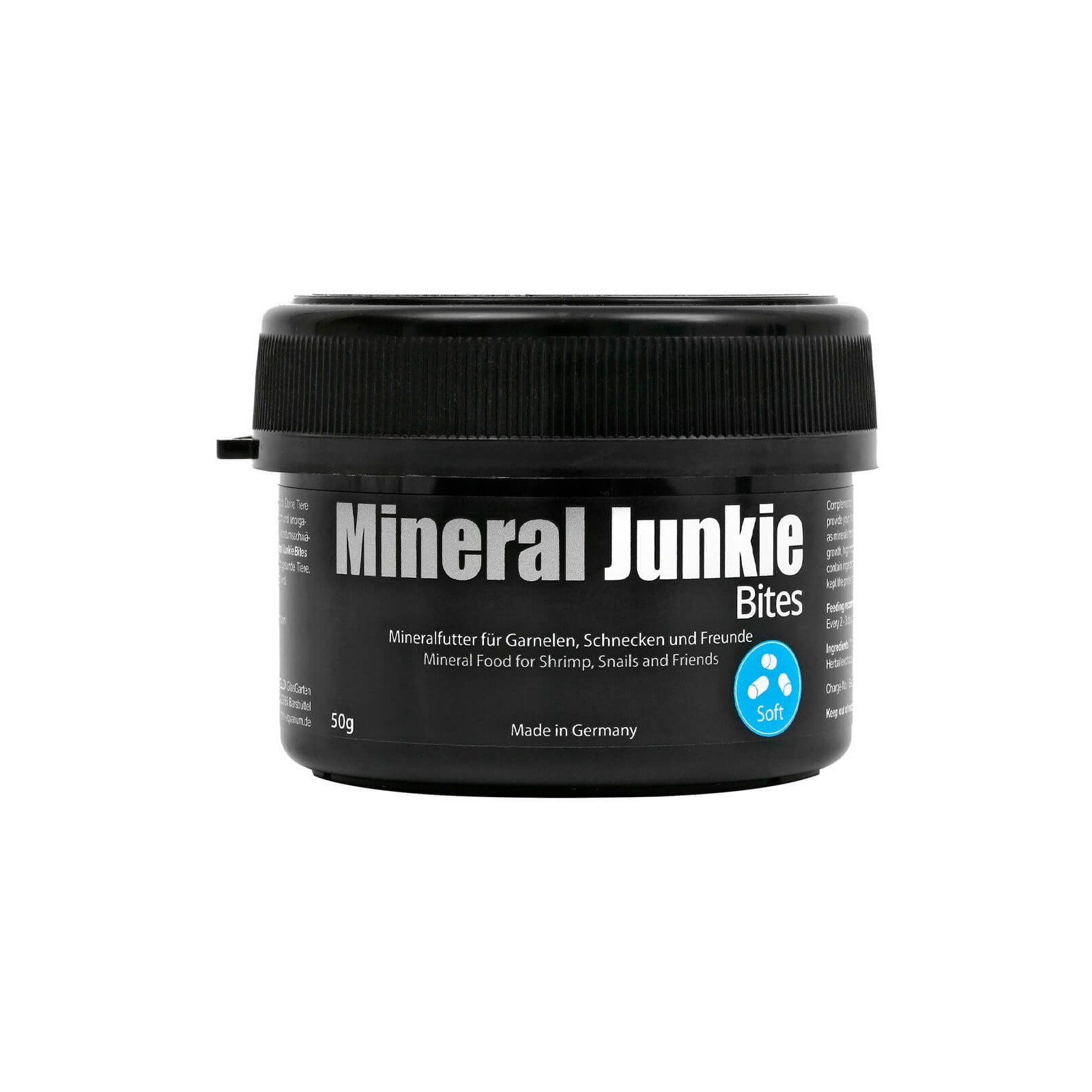 GlasGarten Mineral Junkie Bites alimento minerale per caridine 50 gr