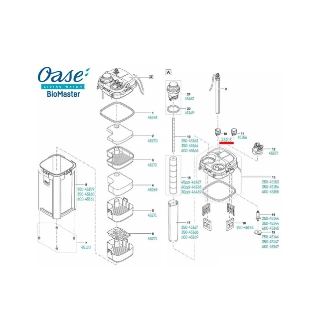 Oase Replacement heater adapter