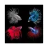 Betta Splendens Crowntail Mix maschio Betta Splendens Crowntail Mix maschio