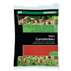 Dennerle 5876 NANO Ghiaia per acquario Rosso India 2kg