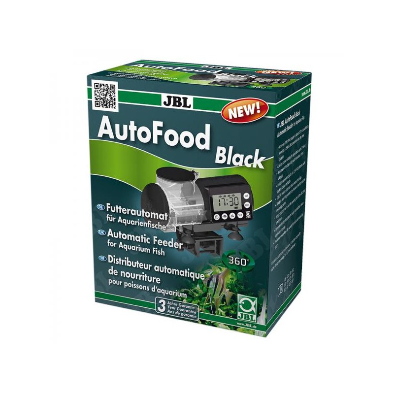 JBL AutoFood mangiatoia automatica per acquari Nera