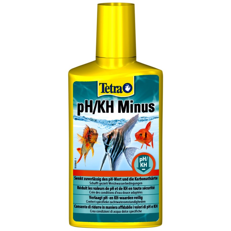 Tetra pH/KH Minus 250 ml Per abbassare ph e Kh in acquario dolce e marino