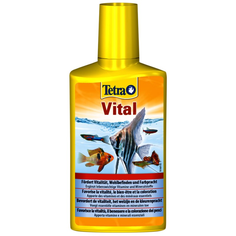Tetra Vital 250 ml Favorisce la vitalità il benessere e la colorazione naturale dei pesci in acquario