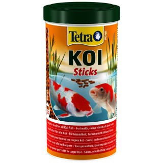 Tetra Pond Koi Sticks 1 Lt Mangime pregiato in stick per pesci da giardino laghetto carpe e pesci rossi