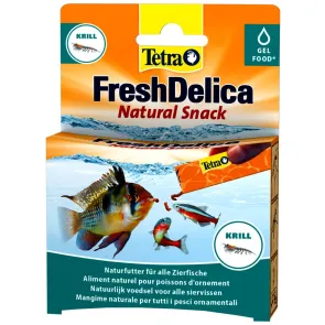 Tetra FreshDelica Krill 48 gr Mangime naturale in gel vitaminico con crostacei per pesci d'acquario