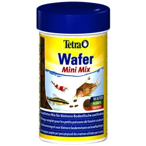 Tetra Wafer Mini Mix 100 ml Mangime per piccoli pesci e gamberetti da fondo