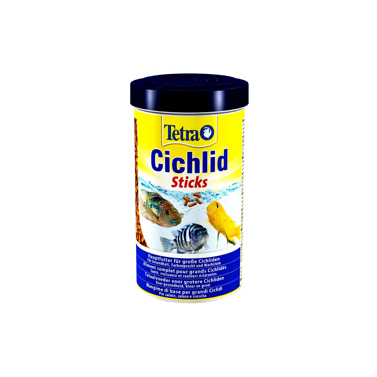 Tetra Cichlid Sticks 500 ml Mangime in sticks per ciclidi e pesci di grossa taglia d'acquario favorisce la crescita