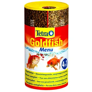 Tetra Goldfish Menu Mangime Mix per pesci rossi 250 ml completo 4 in 1