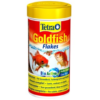 Tetra Goldfish Flakes Mangime in fiocchi per pesci rossi 250 ml stimola benessere e vitalità