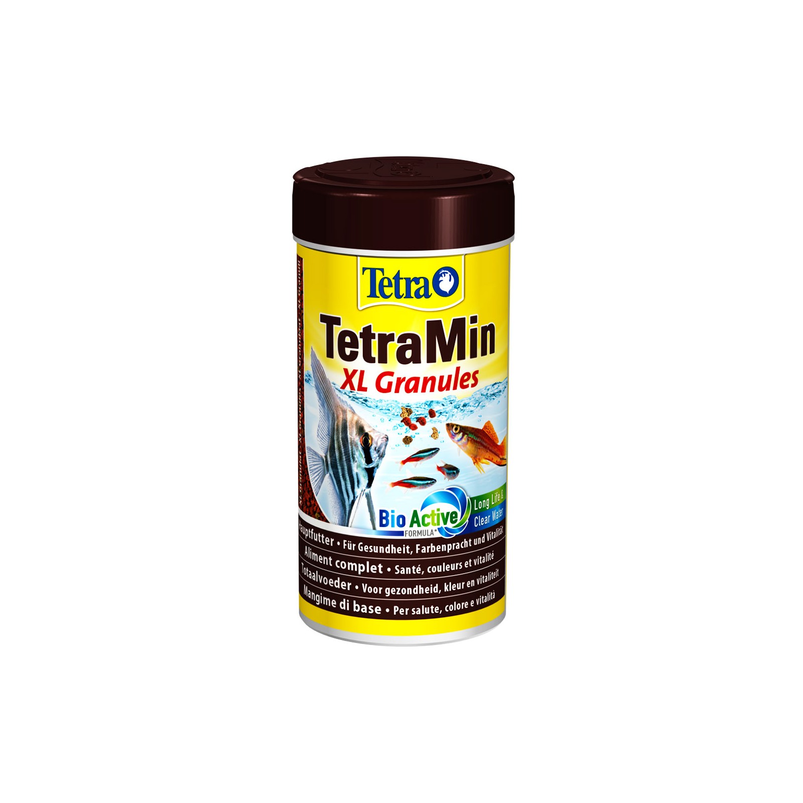 Tetra TetraMin XL Granules 250 ml Mangime in Granuli per pesci d'acquario  formula acqua pulita