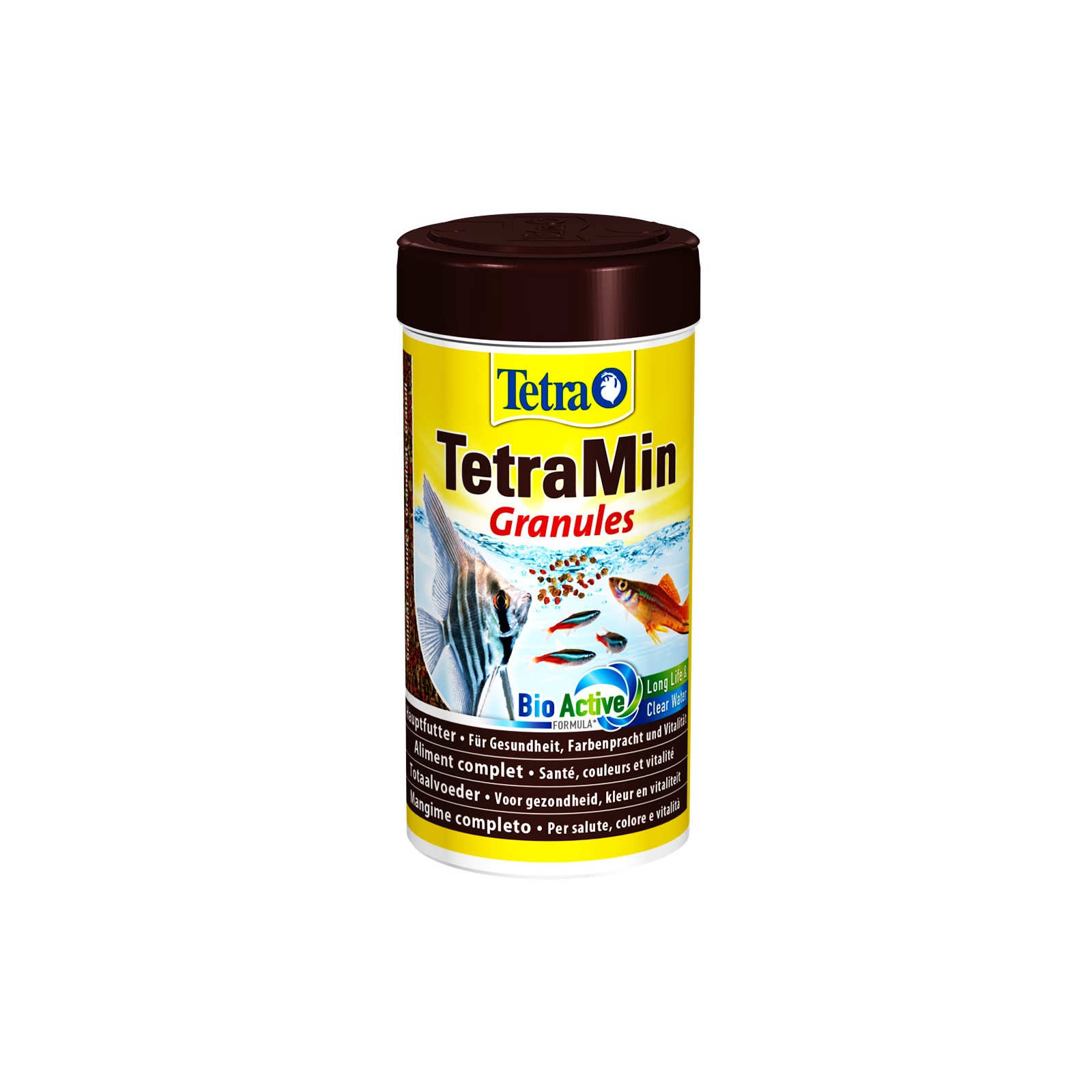 Tetra TetraMin Granules 250 ml Mangime in Granuli per pesci d'acquario formula acqua limpida