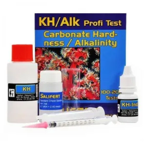 Salifert Profi Test KH/Alk per misurare durezza carbonatica e alcalinità in acquario marino