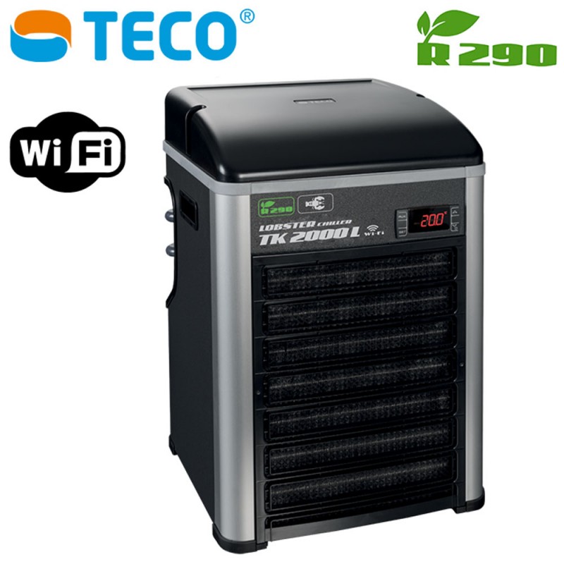 Teco TANK Refrigeratore TK 2000L Lobster Wi-Fi R290 Eco ecologico per acquari fino a 2000 litri