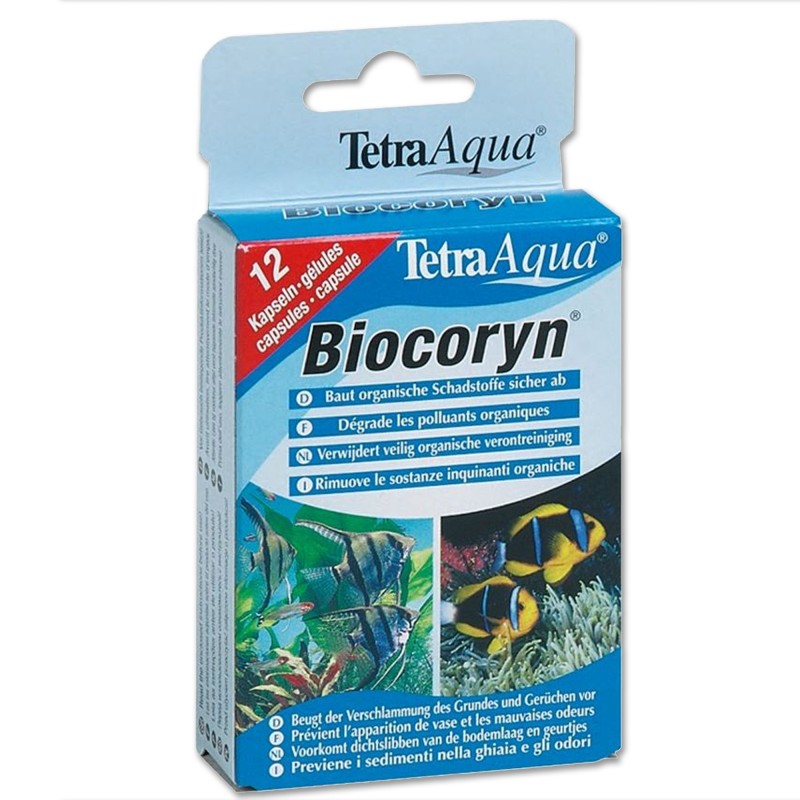 Tetra Biocoryn Previene l’accumulo di depositi sul substrato e i cattivi odori in acquario