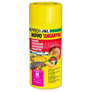 JBL Pronovo Tanganyika Flakes M - Mangime di base per ciclidi dei laghi Malawi e Tanganica da 8 a 20 cm