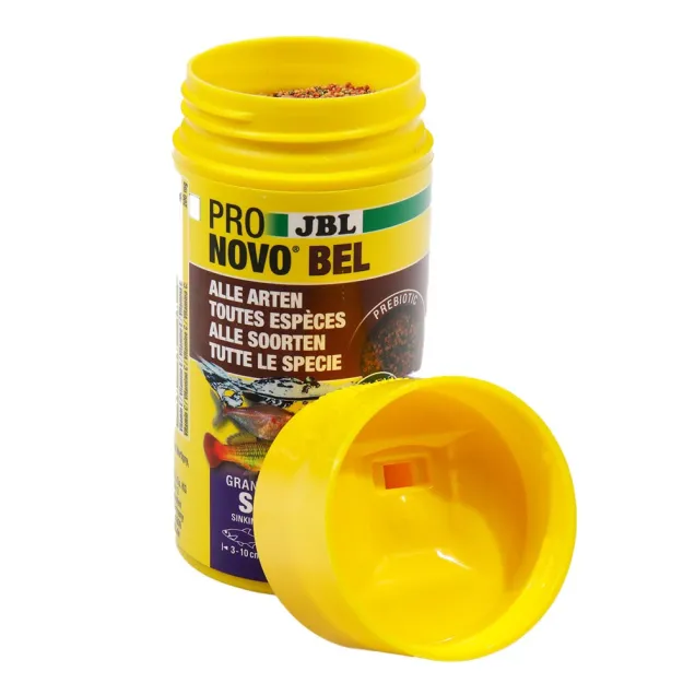 JBL Pronovo Bel Grano S - Mangime in granuli per pesci d'acquario di 3-10 cm