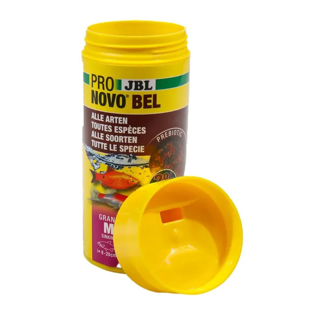JBL Pronovo Bel Grano M - Mangime in granuli per pesci d'acquario da 8-20 cm