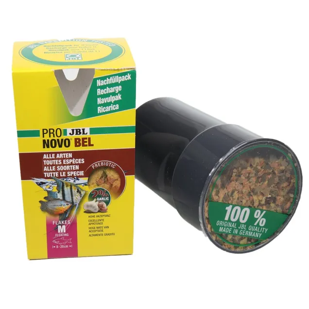 JBL Pronovo Bel Flakes M - Mangime in fiocchi per pesci da 8-20 cm ricarica