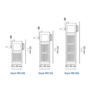 Sicce Shark Pro filtro interno per acquari con materiale filtrante incluso 2