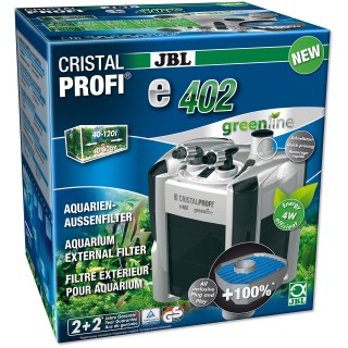JBL Filtro Esterno Cristal Profi E402 Green Line confezione
