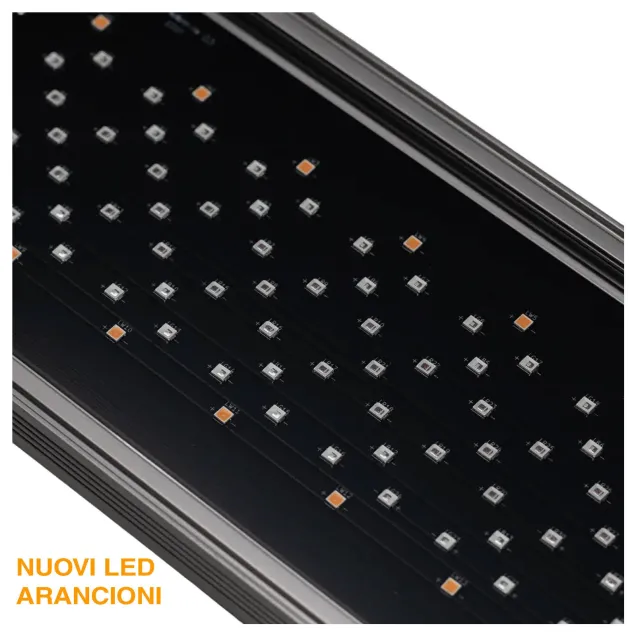 Twinstar Light S IV line Nuova plafoniera a led nuvi led arancioni