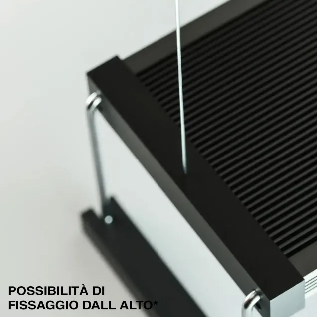 Twinstar Light S IV line Nuova plafoniera a led fissaggio dall altro con kit opzionale