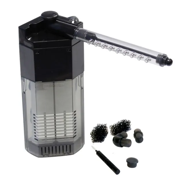 Dennerle 5925 Nano Filtro angolare compatto e ad alto rendimento per mini-acquari