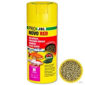 BL ProNovo Red Grano M 250ml Mangime base in granuli per pesci rossi da 8 a 20cm