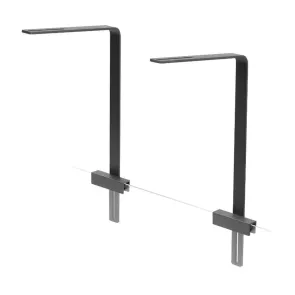 Chihiros Supporto in alluminio per WRGB II e Vivid II - Set di 2 Supporti
