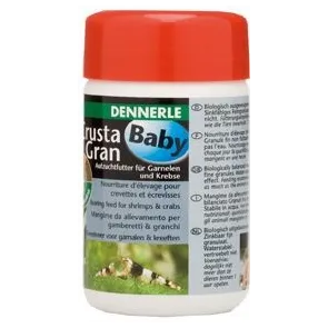 Dennerle 5941 Crusta Gran Baby mangime per Gamberetti e Granchi granul 0.8 mm 100ML 2