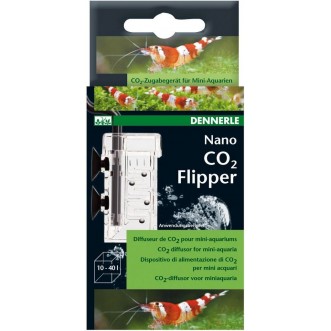 Dennerle 5987 Nano Flipper diffusore compatto ed efficace per CO2 in acquario