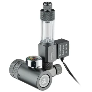 Chihiros CO2 Regulator Mate Regolatore di Pressione con Contabolle ed Elettrovalvola