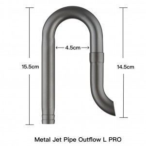 Chihiros Metal Outflow Pro L Metal Jet Pipe Pro