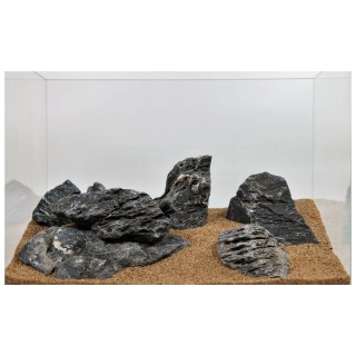 Kit allestimento acquario 100 x 30 cm circa