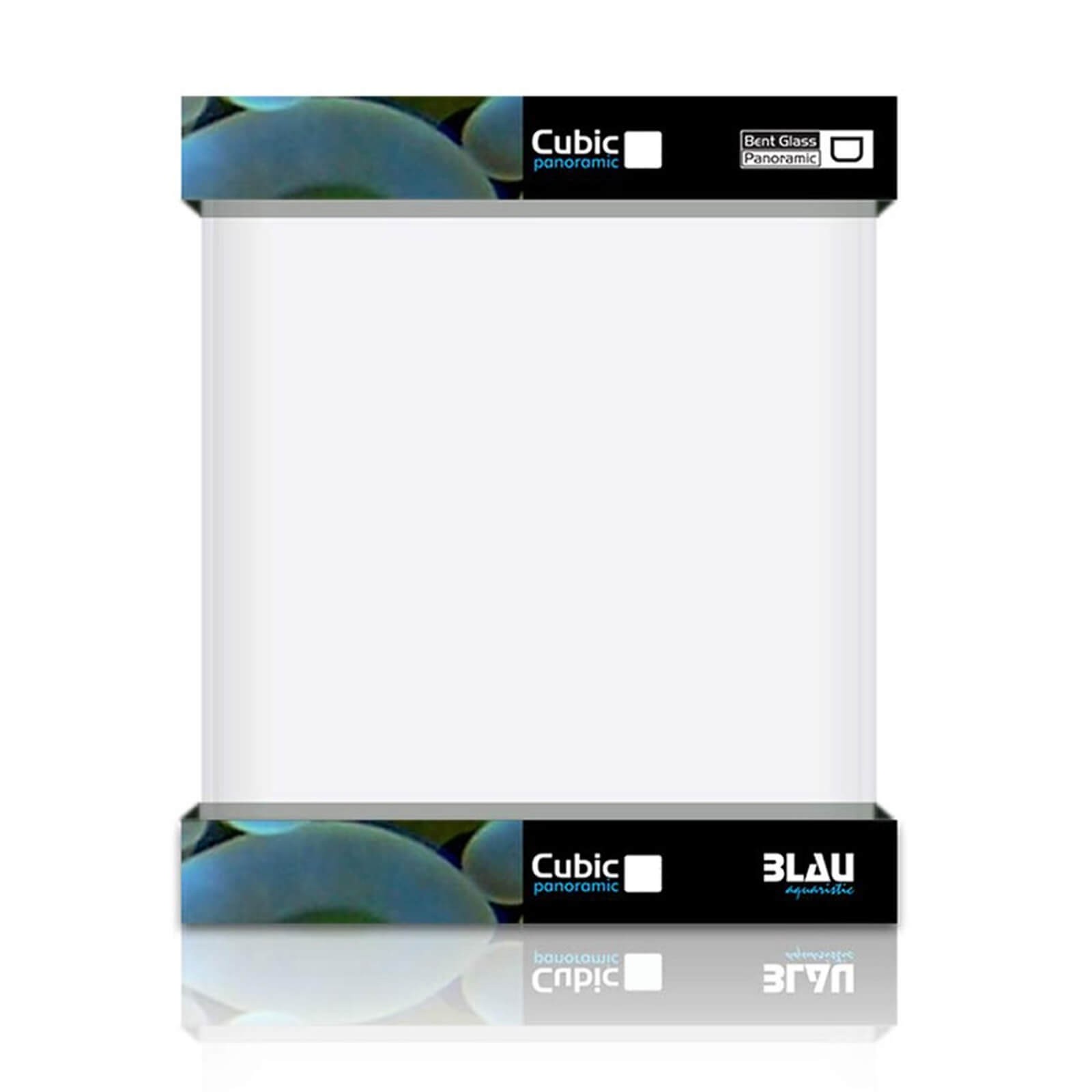 Blau Aquaristic CUBIC Aquariums 30x30x35cm 32lt acquario in vetro