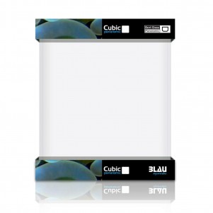 Blau Aquaristic CUBIC Aquariums 30x30x35cm 32lt acquario in vetro