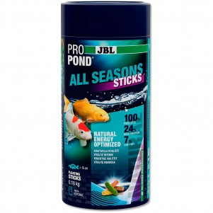 JBL ProPond All Seasons Sticks – Mangime Completo per Pesci da Laghetto barattolo