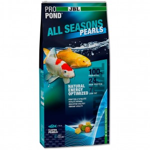 JBL ProPond All Seasons Pearls – Mangime Quattro Stagioni in Granuli per Pesci da Laghetto NEW 2025 grande