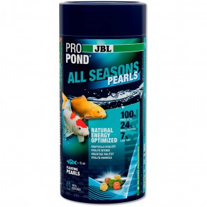 JBL ProPond All Seasons Pearls – Mangime Quattro Stagioni in Granuli per Pesci da Laghetto NEW 2025 barattolo