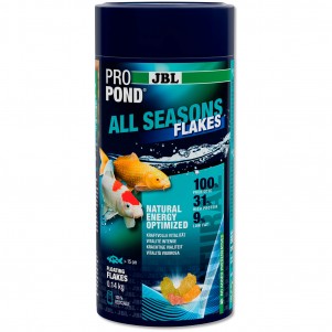 JBL ProPond All Seasons Flakes – Fiocchi Galleggianti per Pesci da Laghetto NEW 2025