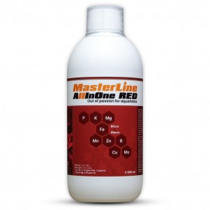 MasterLine AllInOne Red 500ml fertilizzante liquido per piante rosse in acquario