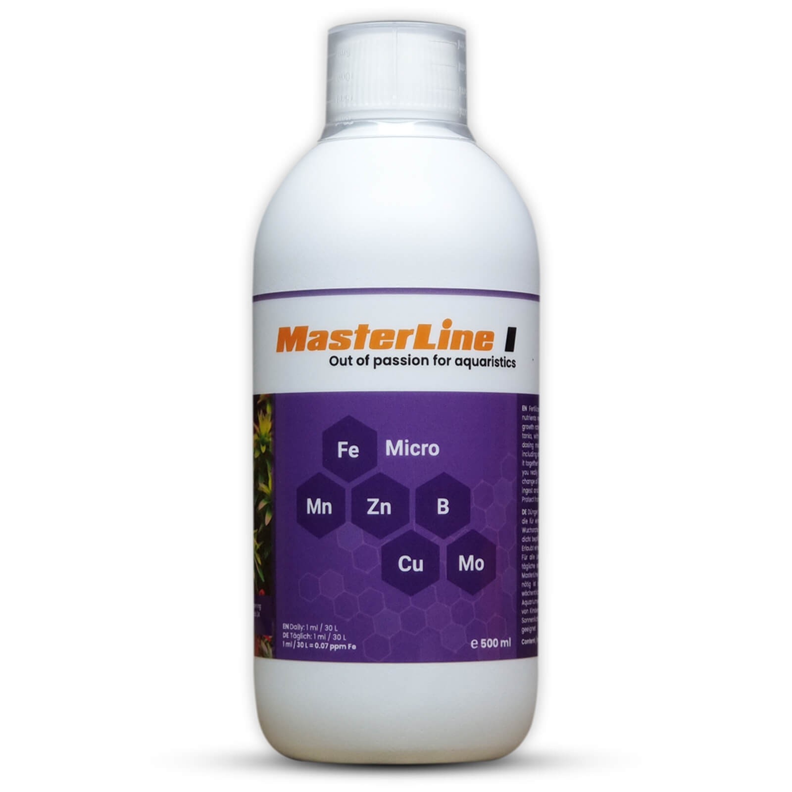 MasterLine I 500ml fertilizzante micronutrienti per acquari piantumati
