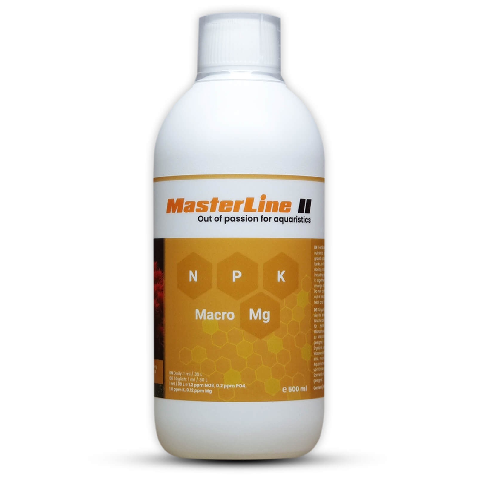 MasterLine II 500ml fertilizzante macronutrienti per acquari piantumati