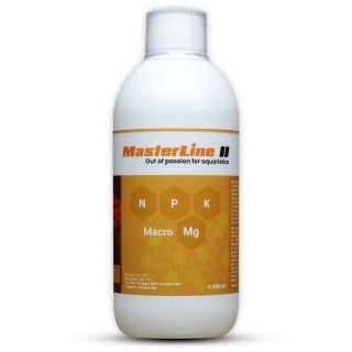 MasterLine II 500ml fertilizzante macronutrienti per acquari piantumati