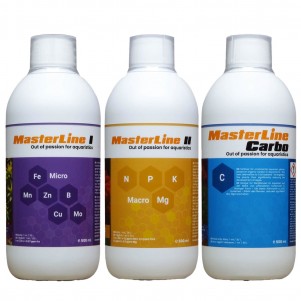 Protocollo MasterLine completo 3x500ml – fertilizzante per acquari piantumati