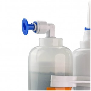 Aqpet Osmosy4 - Impianto osmosi inversa a 4 stadi con FlushValve - 50 GPD