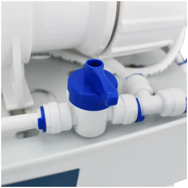 Impianto osmosi Aqpet Osmosy4 Pro con resina e FlushValve 4 stadi