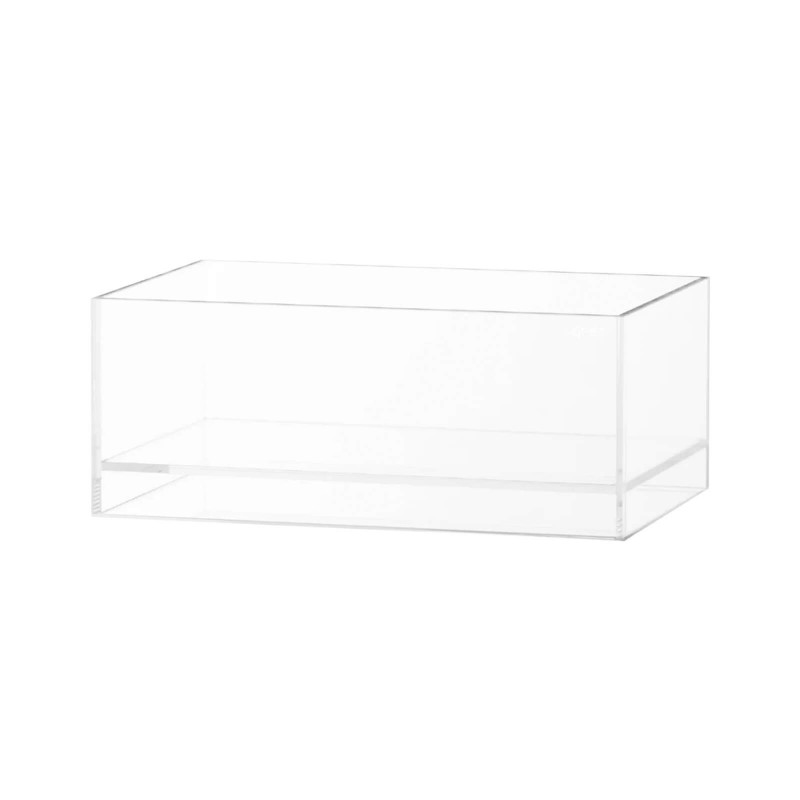Vasca Aqpet Aqua Air 30 in vetro extrachiaro da 5 mm con base rialzata