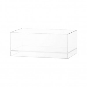 Vasca Aqpet Aqua Air 30 in vetro extrachiaro da 5 mm con base rialzata