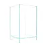 Acquario Aqpet Kubic 15 Air in vetro extrachiaro da 5 mm con coperchio in vetro removibile